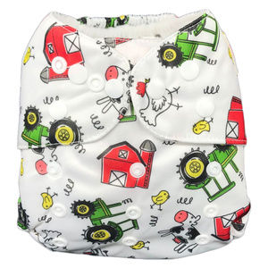 IXYVIA 1Cloth Pocket Diapers Adjustable Snaps #1